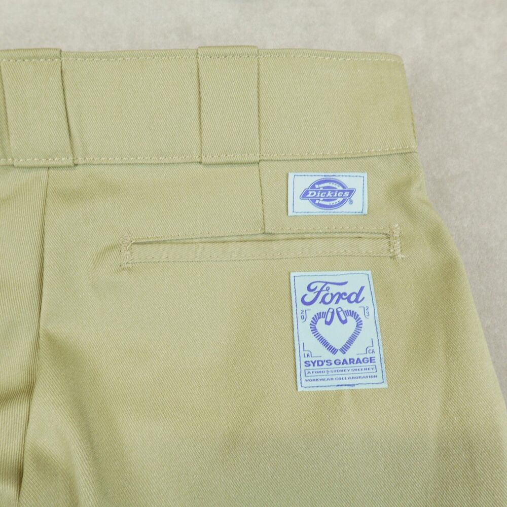 NWT Dickies Ford x Sydney Sweeney Pants Original Work Womens Size 2 Tan - Picture 8 of 10